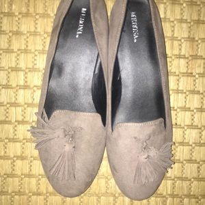 Merona flats with tassels Size 10
